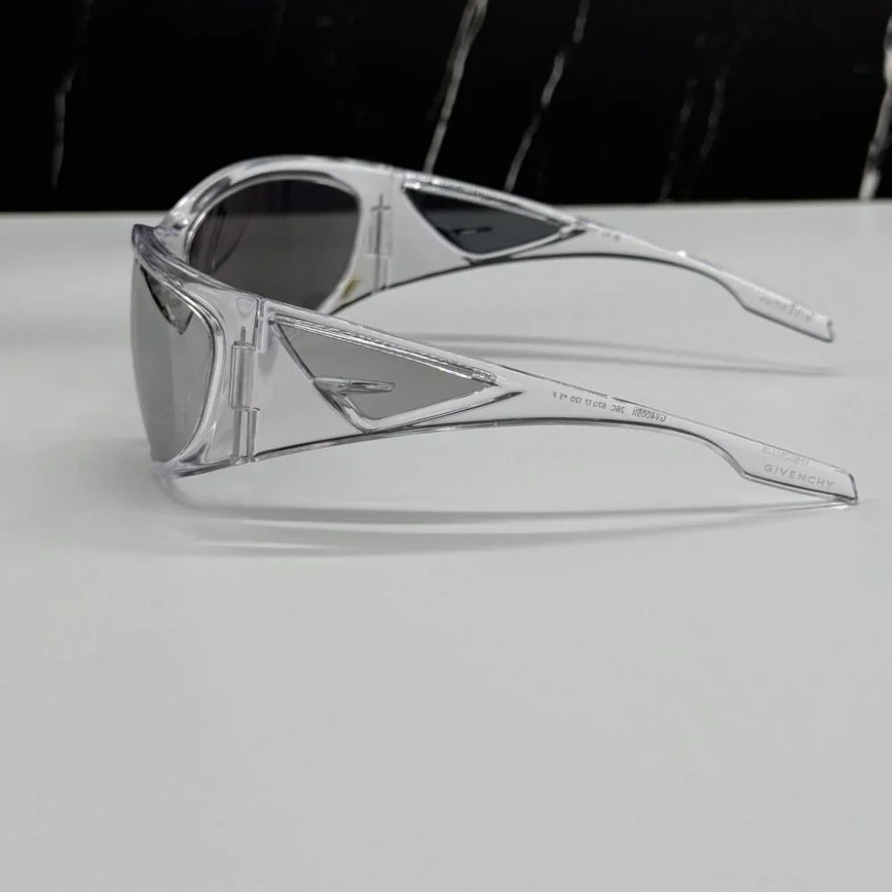NEW GV40051I 26C GIVENCHY SUNGLASSES TRANSPARENT GREY UNISEX EYEWEAR GIVENCHY